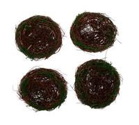 BESPORTBLE 5pcs Handmade Bird Nests for Easter Decoration Artificial Nests for Photo Props and Tabletop Decor Fun Props for Boys and Girls and Festive Events