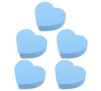 BESPORTBLE 5pcs Heart-shaped Car Antenna Topper Set, Eva Material, Universal Fit with Easy Installation, Cute Exterior Decoration Accessories for Wedding and Vehicle Roof Antenna