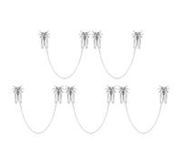 BESPORTBLE 5pcs Insect Brooch Pin: Cute Cicada Long Chain Brooch Tassel Lapel Pin Animal Corsage Cartoon Clothes Jewelry For Women Men Gifts