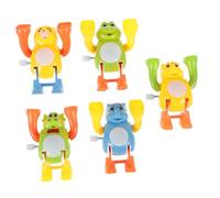 BESPORTBLE 5pcs Large Clockwork for Adorable Wind Up Somersault Playthings Creative Random Style Models Safe Environmental Material Travel and Imagination Gift