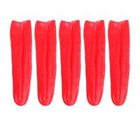 BESPORTBLE 5pcs Long Tongue Prop Artificial Tongue Prank Tricks Halloween Cosplay Props For Haunted House Festival Horror Party Decoration