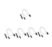 BESPORTBLE 5pcs Melodica Instrument Tube Melodica Keyboard Soprano Replacement Part for Flexible Tube Mouthpiece Airflow Accessory