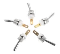 BESPORTBLE 5Pcs Metal Chainsaw Power Control Toggle Kit for Gasoline Saw Tool Repair Logging Equipment Safety Shut-Off Replacement