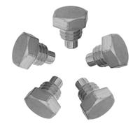BESPORTBLE 5pcs Metal Floor Jack Handle Bolt Replacement for Car Jacks, Compact Design with Easy to Store Feature, Silver Horizontal Pressure Rod Screw Suitable for Environments and On-the-go