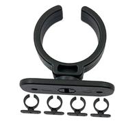 BESPORTBLE 5Pcs Mic Storage Holder for Wired Wireless Microphones Durable Plastic Microphone Clips Easy Installation for Various Audio Setups