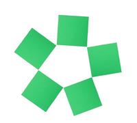 BESPORTBLE 5pcs Microfiber Musical Instrument Cleaning Cloth Green Soft Polishing Cloths for Guitar Violin Cello Clarinet Saxophone Flute Trumpet Safe Scratch