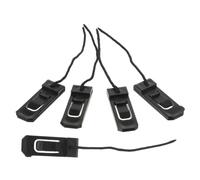 BESPORTBLE 5pcs Paddleboard Fin Clips Surfboard Clip Replacement for Enhanced Stability and Hydrodynamics Durable Fasteners for Paddleboarding and Surfing Various Water Conditions