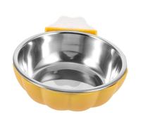 BESPORTBLE 5pcs Pet Food Water Bowl Detachable Pumpkin Design for Cats and Dogs Convenient Hanging Feeder for Crates Removable for Easy Cleaning Non- Base for Pets