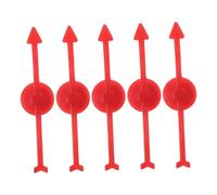BESPORTBLE 5PCS Plastic Arrow Turntable Indicators Set for Board Games Interactive DIY Turntable Indicators for Classroom Activities and Family Fun