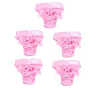 BESPORTBLE 5pcs Puppy Pants Decorative Dog Diaper Reusable Pet Sanitary Pant Dog Nappies for Female Mensuration Helper