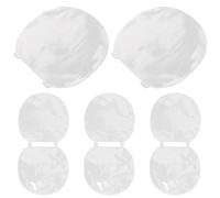 BESPORTBLE 5pcs PVC Double Sided Table Tennis Racket Protective Film Pair | Reusable Bubble Free Application, for Pips out Rubber Sheets, Club Practice Preparation, between Matches Storage