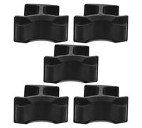 BESPORTBLE 5pcs Pvc Whistle Finger Grips for Referees and Lifeguards, Lightweight Shockproof Clamp Enhancing Communication Efficiency and Precise Control, for Outdoor Activities and Training