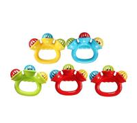 BESPORTBLE 5pcs Rattle Ring Toys Handheld Sensory Shaking Instruments for Year Olds Promote Auditory and Visual Development for Stroller and Crib Use