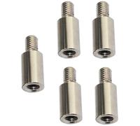 BESPORTBLE 5pcs Replacement Extension Posts Binding Screws for Scrapbook Photo Album, Iron Silver Plated Material with Stable Performance and Easy to Use Design, for DIY Craft Tools and Photo
