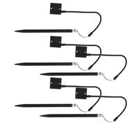 BESPORTBLE 5pcs Resistive Screen Pen Lost Cord and Fixed Holder Plastic Stylus Pen for Pos Machine Touchscreen Writing Accessory