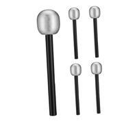 BESPORTBLE 5pcs Retro Microphone Cosplay Props for Parties for Halloween Costume Events Eye Catching Party Favors Engage Everyone with Fun
