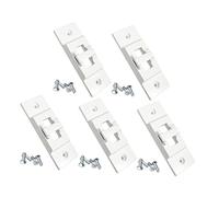 BESPORTBLE 5Pcs Safety Light Switch Covers Durable Protective Guards for Home Prevent Accidental Switch Activation Easy Installation for Peace of Mind Made from