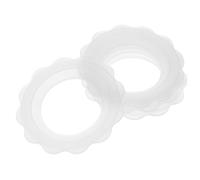 BESPORTBLE 5Pcs Silicone Breast Covers Non Slip Soft Ring for Nursing Mothers Sweat Resistant Protector for Breastfeeding the Go