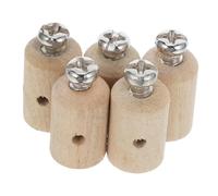 BESPORTBLE 5pcs Upright Piano Damper Buttons Soundboard Repair Parts Piano Keyboard Accessories for Maintenance and Tuning Enhanced Sound Dynamics Easy Installation