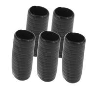 BESPORTBLE 5pcs Violin Bow Grip Rubber Sleeve Reusable Bow Thumb Grip for Violin Accessories Musician Practice Performance