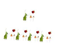 BESPORTBLE 5sets Cute Carrot Strawberry Flower Rainbow Pet Hat for Small Animals Knitted Mini Hamster Hat 4pcs*5