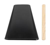 BESPORTBLE 6 Inch Timbales Instrument Cowbell Campana Instrumento De Salsa Instrumentos Musicales Tambora Cow Bell Musical Wooden Mallet Percussion Bells Noise Maker Handheld Kit