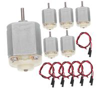 BESPORTBLE 6-pack 3v 130 Micro Dc Motors for Boys and Girls Diy Projects Small Electric Motor for Science Experiments Toy Models and Hobby Crafts