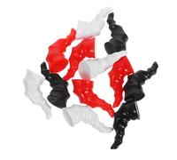 BESPORTBLE 6 Pairs Devil Horn Charms Hairpins for Halloween Cosplay Spiral Demon Horn Craft Supplies for Barrettes Durable Vampire Costume Accessories in