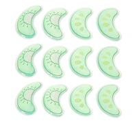 BESPORTBLE 6 Pairs Reusable Small Ice Eye Packs for Puffy Eyes and Dark Circles, Cooling Gel Cold Compress with Plastic Material, Soothing and Easy to Use at Home Skincare