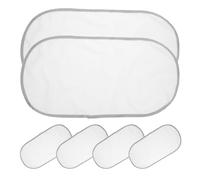 BESPORTBLE 6 Pcs Portable Cotton Travel Changing Pads for Babies, Waterproof and Compact Reusable Diaper Changing Mat, Soft and Convenient for On-the-go Use