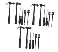 BESPORTBLE 6 Sets Digging Tool Kit with Hammer and Brush for Dinosaur Fossil Excavation Educational Archaeology Playset Enhancing Creativity and Hand Eye Coordination