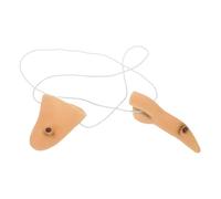 BESPORTBLE 6 Sets Wicked Witch Nose and Chin Costume Props for Halloween Scary Witch Nose Cosplay Party Supplies with Elastic Band Fit for Adults Masquerade Dress Up