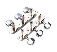 BESPORTBLE 6 String String Acoustic Guitar Tuning Key Pegs with Metal Square Button A Durable Guitar Machine Head Enhanced Vibration Frequency