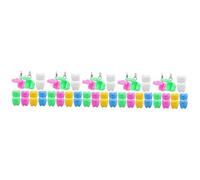BESPORTBLE 60 Pcs Tooth Keepsake Box Durable Storage Case for Boys and Memorial Milk Teeth Organizer to Cherish Growth Moments Multi Color