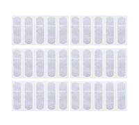 BESPORTBLE 60pcs Adhesive Finger Caring Bandages: Waterproof Glitter Plasters for Fingertips - PE Wound Patches - Sports Wound Dressing Strips for Women