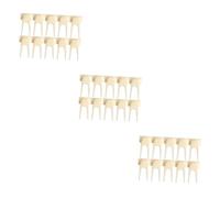 BESPORTBLE 60pcs Bird Fruit Forks Compact Lightweight Fruit Feeders for Parrots and Pets Easy to Clean and Reusable Skewers for Healthy Feeding for Bird Cages and Hamster Habitats