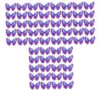 BESPORTBLE 60pcs Butterfly Pet Hair Bands Elastic Rope Dog Headwear Hair Ties for Dogs Suitable for Grooming and Everyday Wear Chic and Attractive Pet Accessories