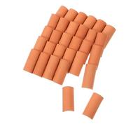 BESPORTBLE 60pcs DIY Miniature Roof Tiles Simulation Pottery Roof for Dollhouse Crafting for Model Building Creative Projects True to Life Details Easy to Transport