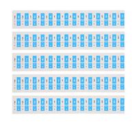 BESPORTBLE 60pcs Harmonica Note Stickers Removable Musical Scale Labels for Harmonicas Beginner Friendly Self Adhesive Stickers for Easy Learning