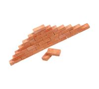 BESPORTBLE 60pcs Miniature Bricks Scale for DIY Sand Table Models High Realism Tiny Bricks for Dollhouse Building Precise Fit Micro Scene Material for Creative Model Architecture