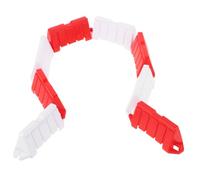 BESPORTBLE 60Pcs Miniature Traffic Barricade for Rc Car Realistic Drift Race Road Barriers Scratch Fence Accessories for Car Tracks and Mini Traffic Scenes