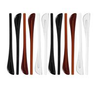 BESPORTBLE 60pcs Plastic Eyeglass Temple Tips round Hole for Comfortable Fit and High Elasticity, for DIY Glasses Arm Fixing and Quick Repair of Glasses Tips and Eyeglass Arms