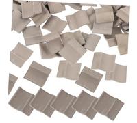 BESPORTBLE 60Pcs Scale Mud Material Craft Building Blocks for Creative Modeling and Fairy Garden Accessories