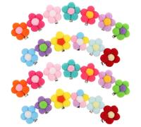 BESPORTBLE 65pcs Cute Pet Hair Clips: Multicolor Flower Hairpins For Dogs And Cats - Adorable Mini Flower Hair Claws For Party Decorations And Photo Props