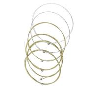 BESPORTBLE 6Pcs Acoustic Guitar Strings Durable String Replacements for Folk Guitars Excellent Hand Feel Fast Tuning Strong Resonance for Musicians and Guitar Enthusiasts