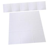 BESPORTBLE 6pcs Acoustic Sound Absorbing Panels White Noise Cancelling Wall Panels for Home Office Easy to Install Soundproof Wall Decoration Multi-purpose Acoustic Treatment
