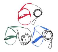 BESPORTBLE 6pcs Adjustable Parrot Training Leash Lightweight Bird for Outdoor Flying and Safe Training Includes and Leashes for Macaw Cockatiel and Budgie