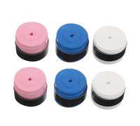 BESPORTBLE 6pcs Badminton Racket Overgrip Tape Sweat Absorbent Breathable Tennis Grip for Enhanced Performance Easy to Use Elastic Design Suitable for Badminton and Tennis Racquets