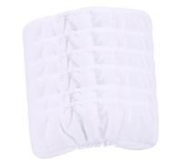 BESPORTBLE 6pcs Bamboo Cotton Diapers Nature Cloth Diaper Inserts Reusable Washable Bamboo Fiber Liner Supplies