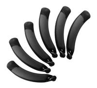 BESPORTBLE 6pcs Banana Hair Clips for Women Secure Clamps for All Hair Types for Curly Straight Styles Sleek Finish for Casual Formal Occasions Unique Design for Stability